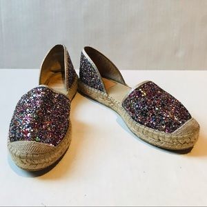 Sparkly Vidorreta Glitter Espadrilles